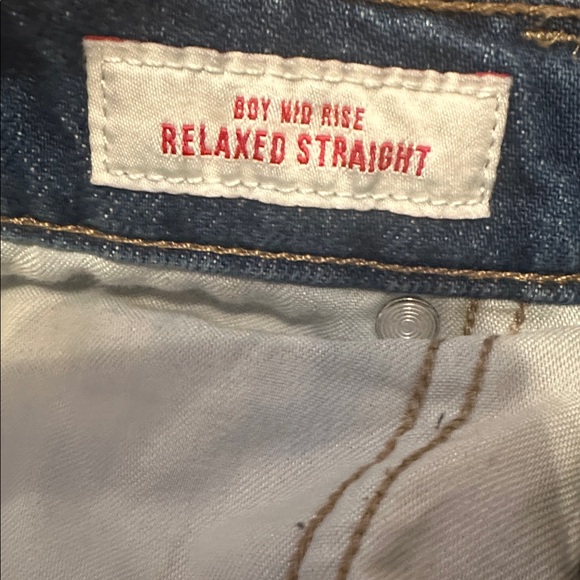 Lucky Brand  Blue Denim Jeans Straight Sz 8/29r - Picture 4 of 8